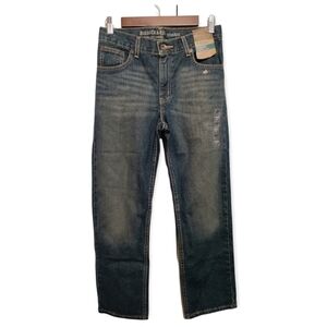 Roebuck & Co boys straight leg jeans 12H New dk blue